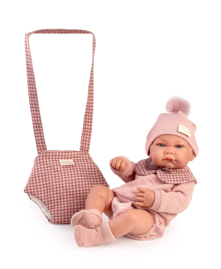 Lalka hiszpańska Nica z nosidłem w kratkę / Antonio Juan