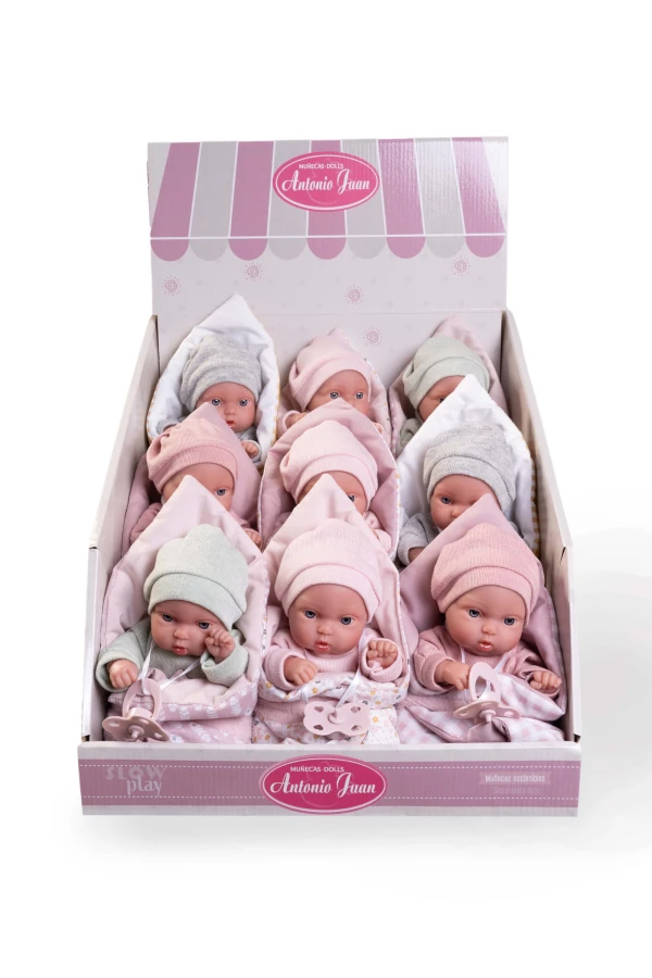 Mała laleczka w śpiworku Picolin 21 cm / Antonio Juan