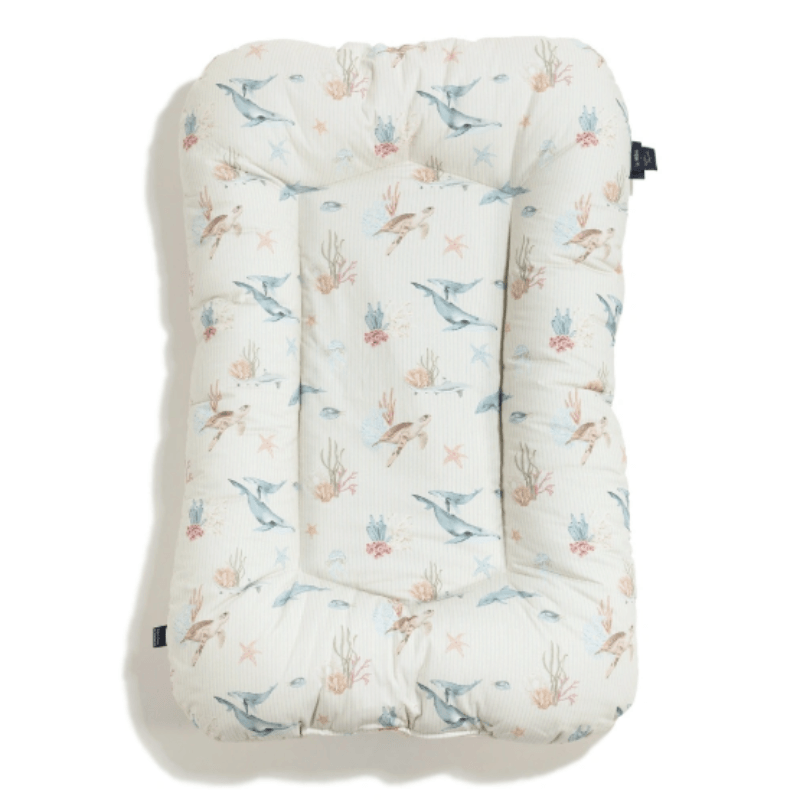 Kokon Bawełna Velvet - SEAWORLD by Magdalena Lamparska / La Millou