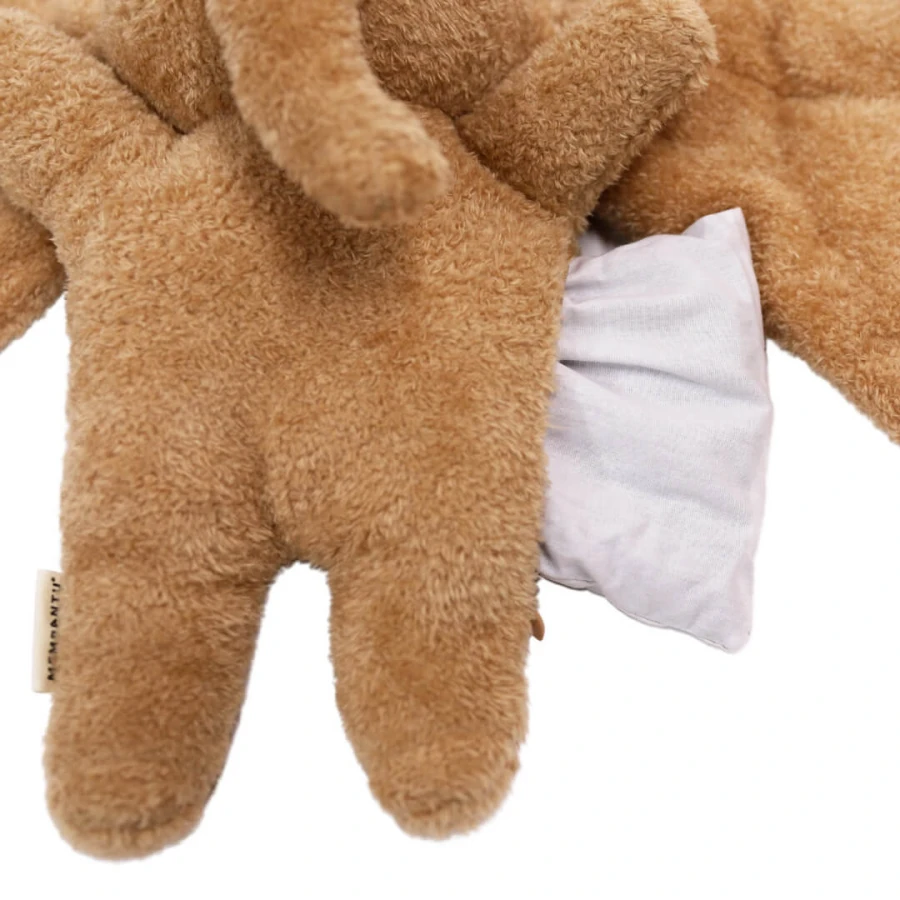 Stabilizator dla dziecka pluszak obciążeniowy słoń, 2kg - brązowy / Membantu