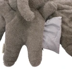 Stabilizator dla dziecka pluszak obciążeniowy słoń, 2kg - szary / Membantu