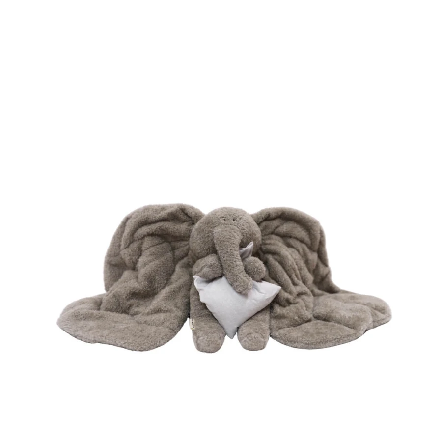 Stabilizator dla dziecka pluszak obciążeniowy słoń, 2kg - szary / Membantu