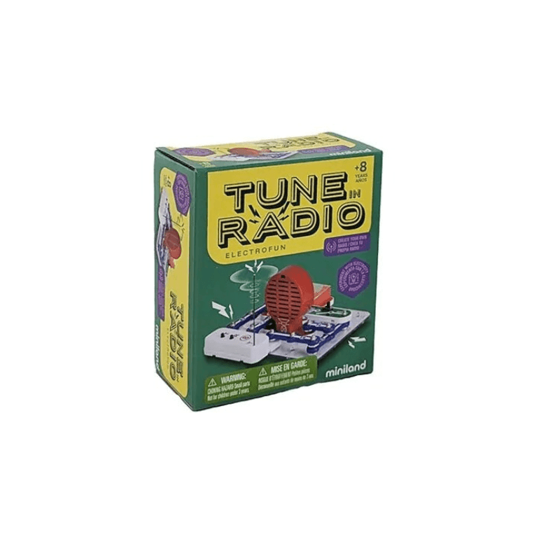 Zabawka edukacyjna Electrofun - Nastaw radio / Miniland