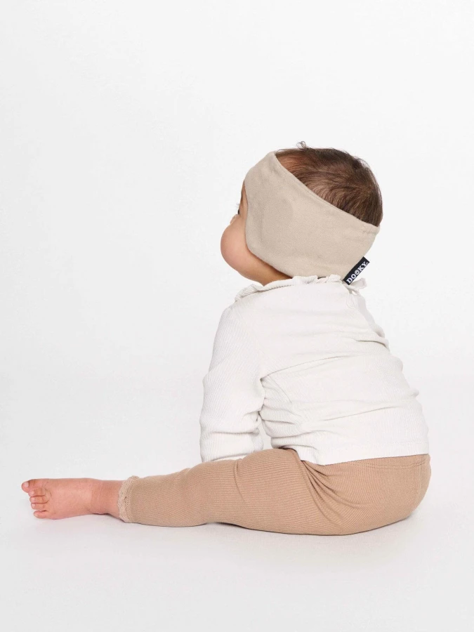 Słuchawki ochronne opaska 6-12m - Beige / Dooky