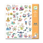 Zestaw naklejek - POSTACIE DJECO / Djeco