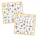 Zestaw naklejek - POSTACIE DJECO / Djeco