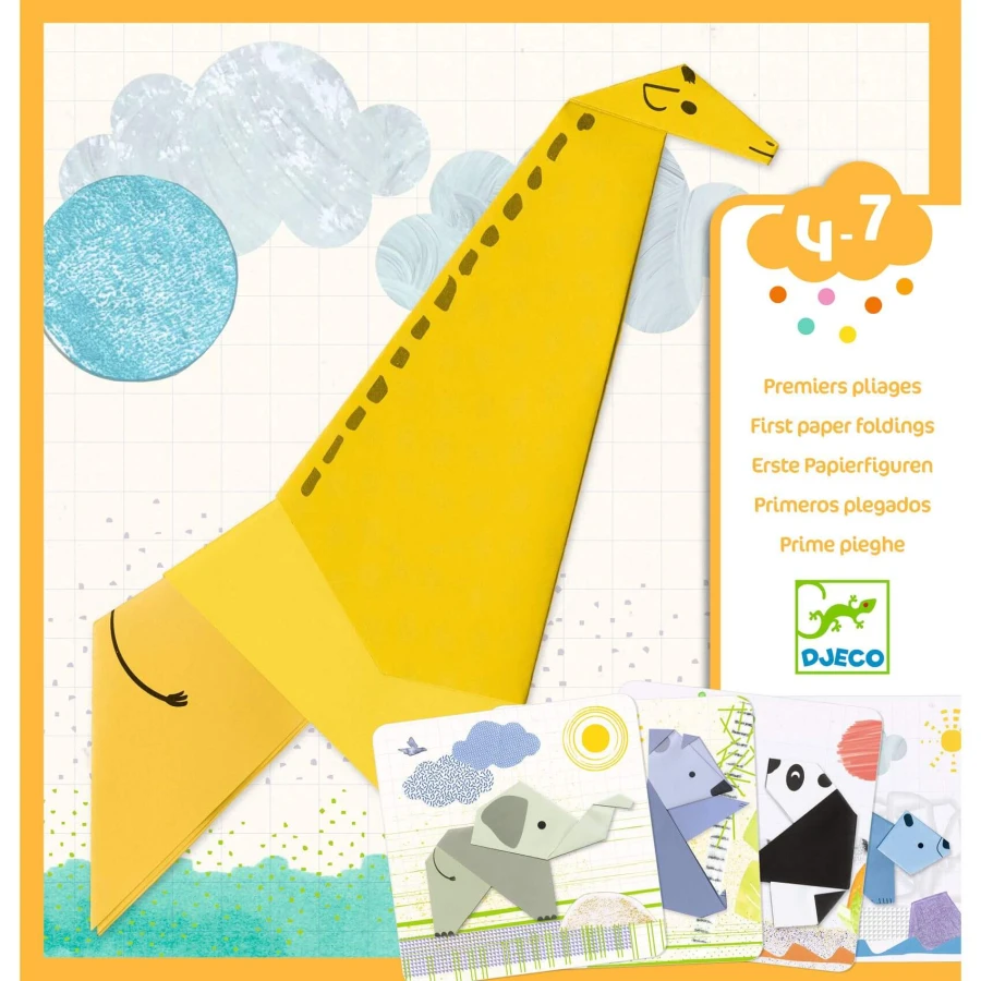 Moje pierwsze origami 1,2,3 ZŁOŻONE / Djeco