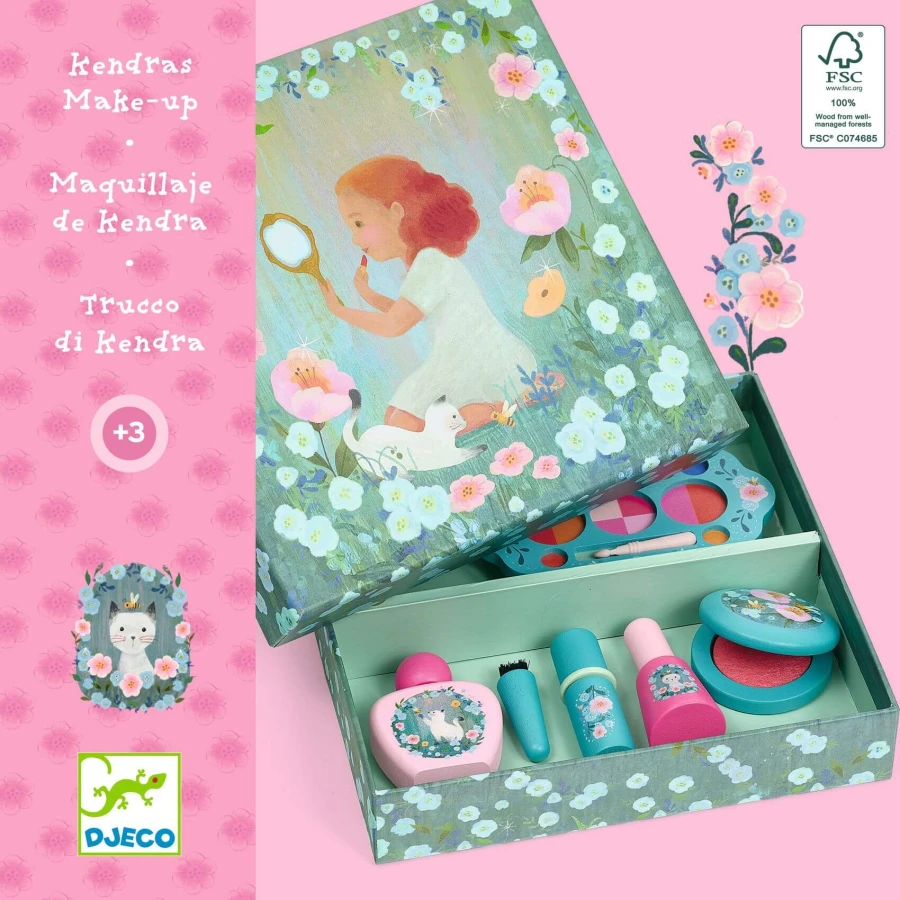 Zestaw do makijażu małej elegantki KENDRA / Djeco