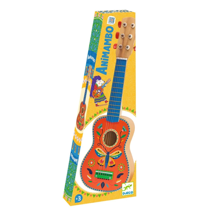 Gitara 54 cm - 6 metalowych strun / Djeco