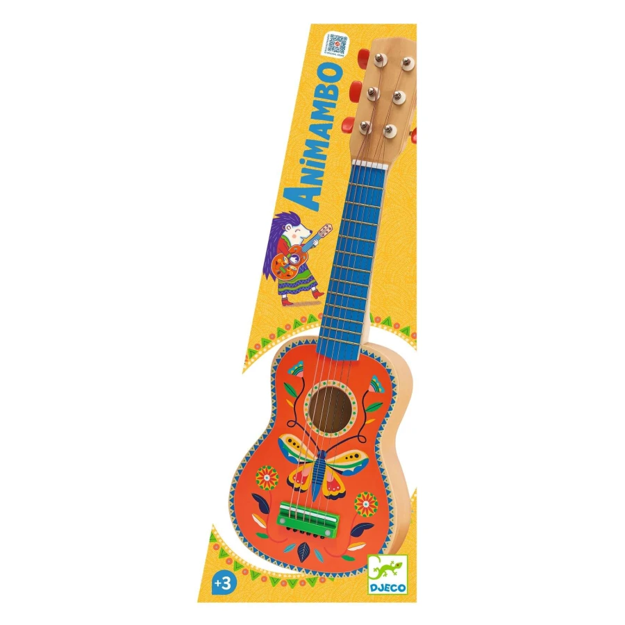 Gitara 54 cm - 6 metalowych strun / Djeco