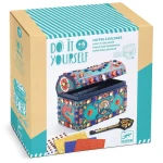 Zrób to sam - NIEBIESKA SZKATUŁKA Z KLUCZYKIEM / Djeco