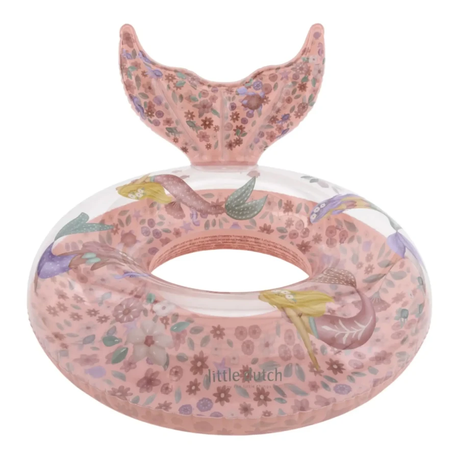 Koło do pływania z ogonem Dreamy Mermaid 90 cm / Little Dutch