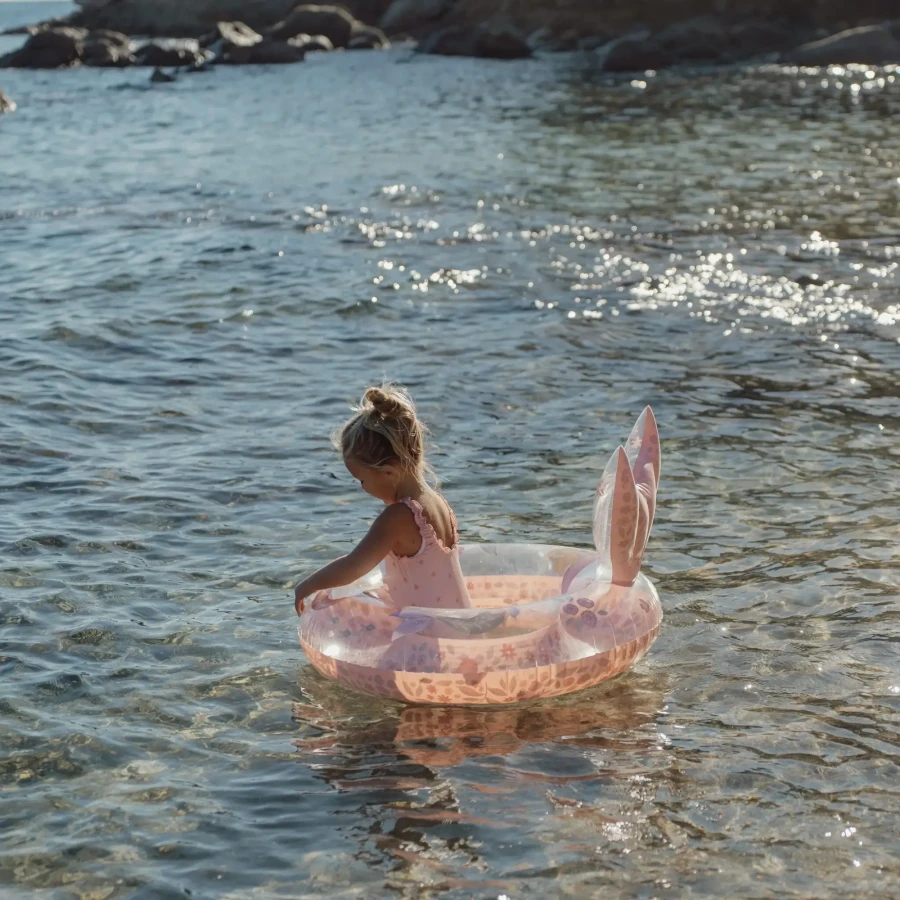 Koło do pływania z ogonem Dreamy Mermaid 90 cm / Little Dutch