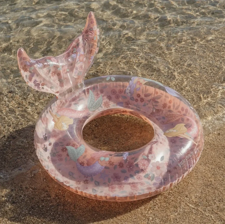 Koło do pływania z ogonem Dreamy Mermaid 90 cm / Little Dutch