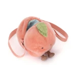 Torebka na Ramię Zabawna Brzoskwinia 18 cm / Jellycat