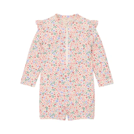 Swimsuit z długim rękawem Dreamy Flowerfield UPF40+ / Little Dutch
