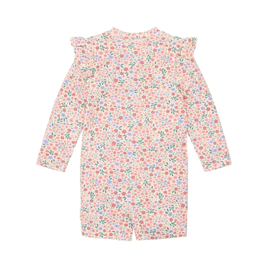 Swimsuit z długim rękawem Dreamy Flowerfield UPF40+ / Little Dutch