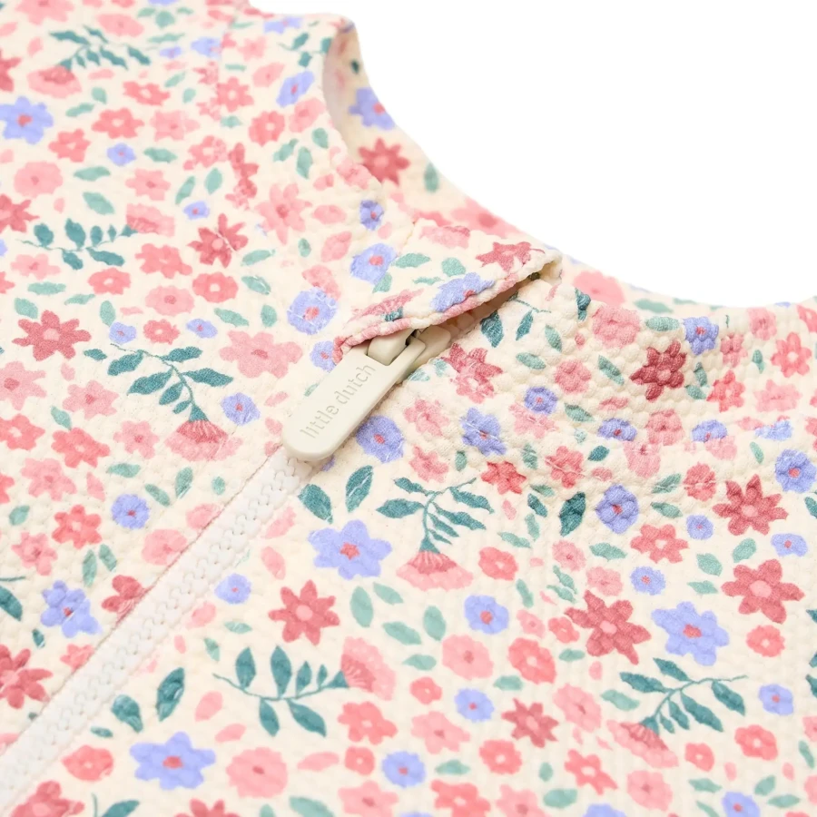 Swimsuit z długim rękawem Dreamy Flowerfield UPF40+ / Little Dutch