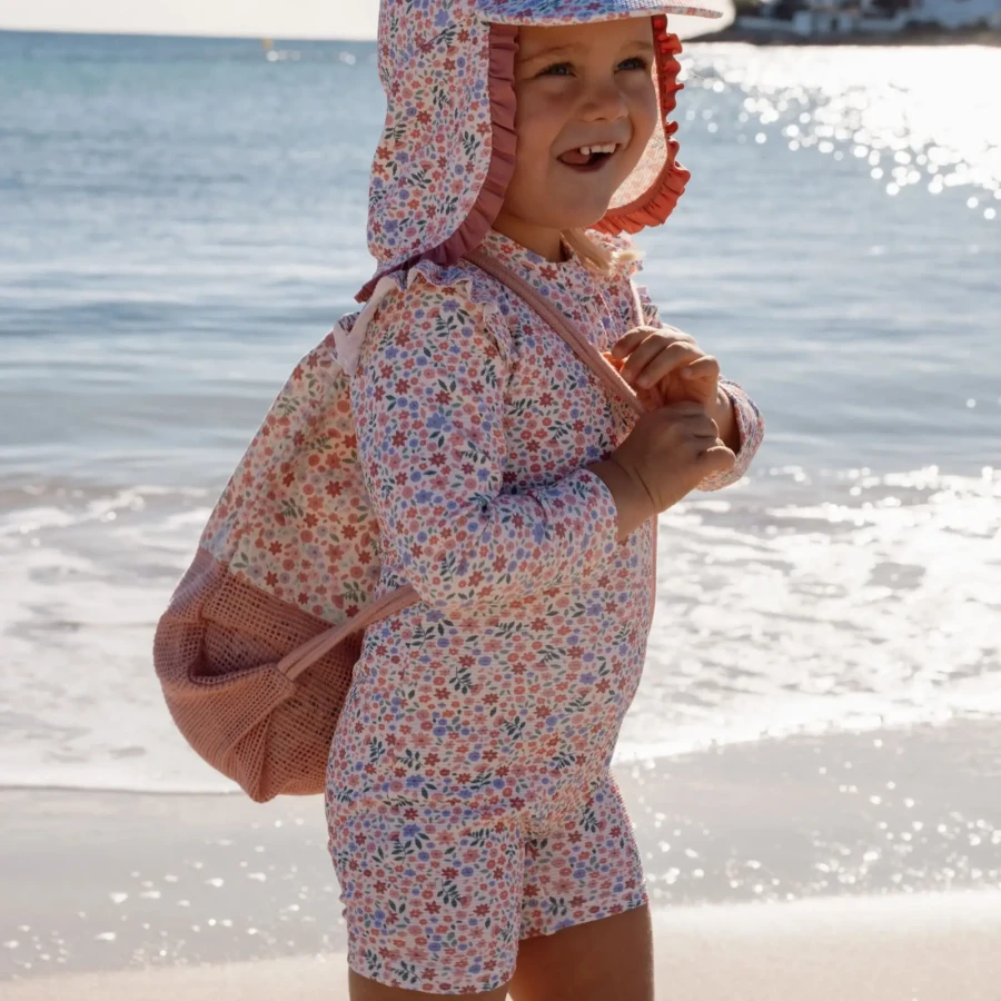 Swimsuit z długim rękawem Dreamy Flowerfield UPF40+ / Little Dutch