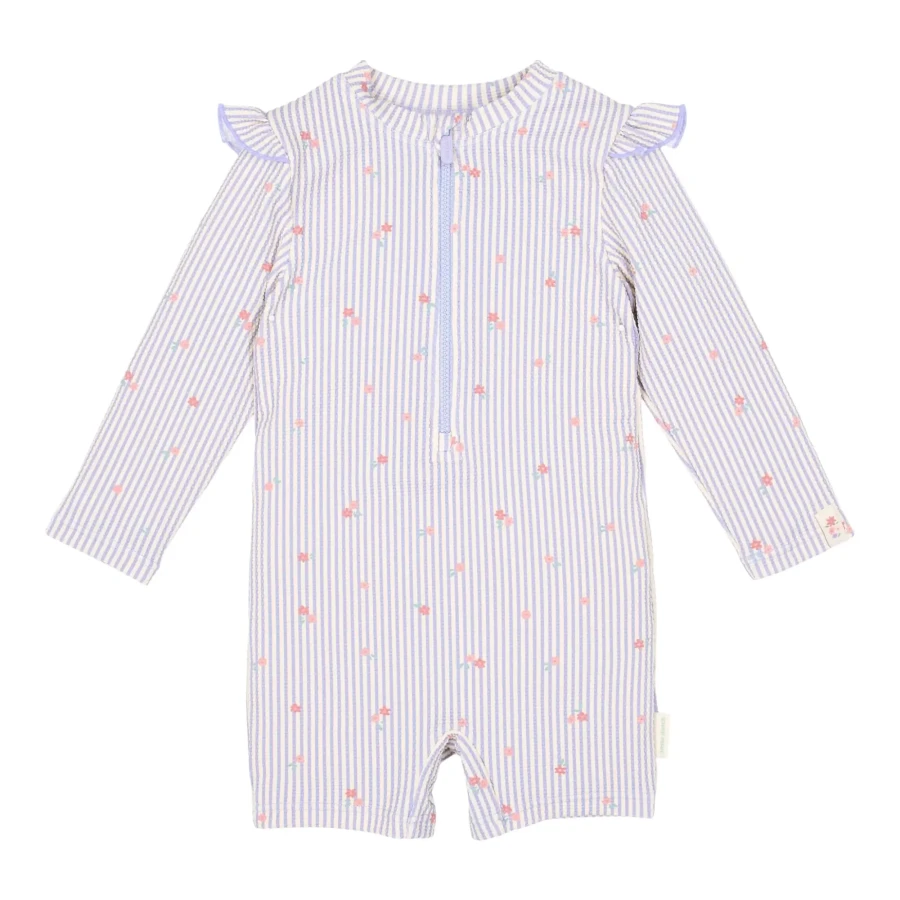 Swimsuit z długim rękawem Dreamy Stripes UPF40+ / Little Dutch