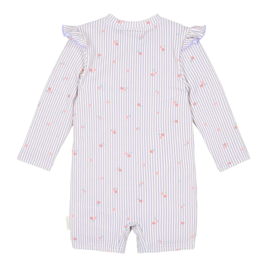 Swimsuit z długim rękawem Dreamy Stripes UPF40+ / Little Dutch