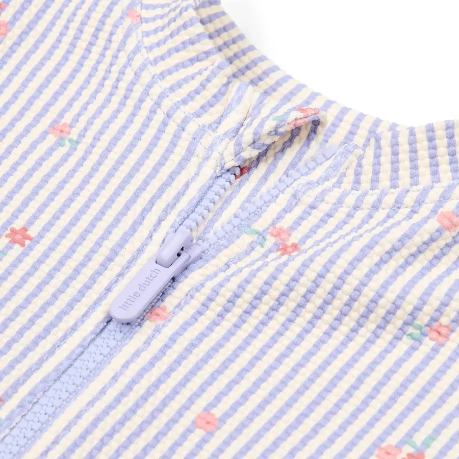 Swimsuit z długim rękawem Dreamy Stripes UPF40+ / Little Dutch