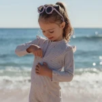 Swimsuit z długim rękawem Dreamy Stripes UPF40+ / Little Dutch