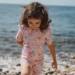 Swimsuit z krótkim rękawem Dreamy Mermaid / Little Dutch