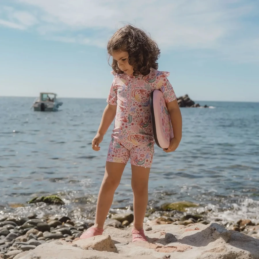 Swimsuit z krótkim rękawem Dreamy Mermaid / Little Dutch