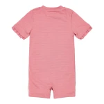 Swimsuit z krótkim rękawem Dreamy Pink Sparkle / Little Dutch