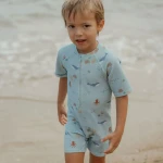 Swimsuit z krótkim rękawem Ocean Friends / Little Dutch