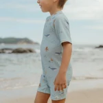 Swimsuit z krótkim rękawem Ocean Friends / Little Dutch