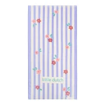 Ręcznik plażowy Dreamy Purple Stripe 60x120 cm / Little Dutch