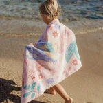 Ręcznik plażowy Dreamy Mermaid Multicolour 60x120 cm / Little Dutch