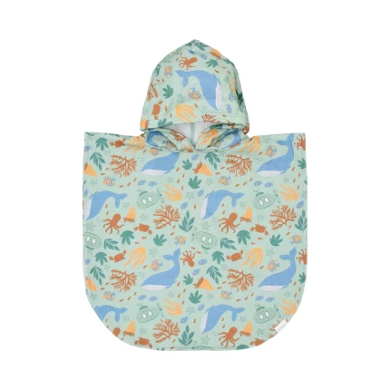 Poncho kąpielowe Ocean World Multicolour / Little Dutch