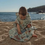 Poncho kąpielowe Ocean World Multicolour / Little Dutch