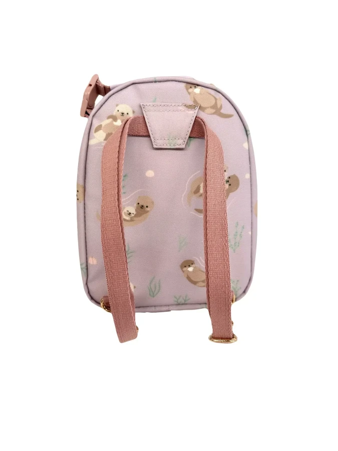 Plecak termiczny na lunch - Otter, lilac / Play&Store