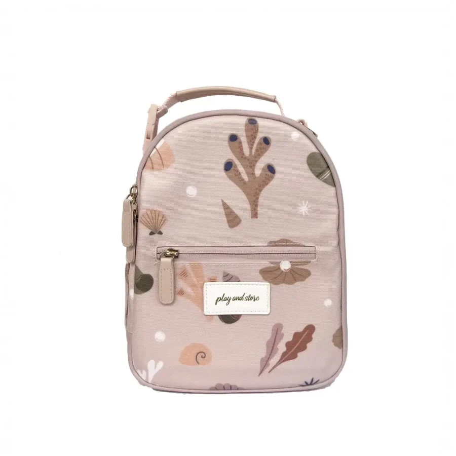 Plecak termiczny na lunch - Shells, pink / Play&Store