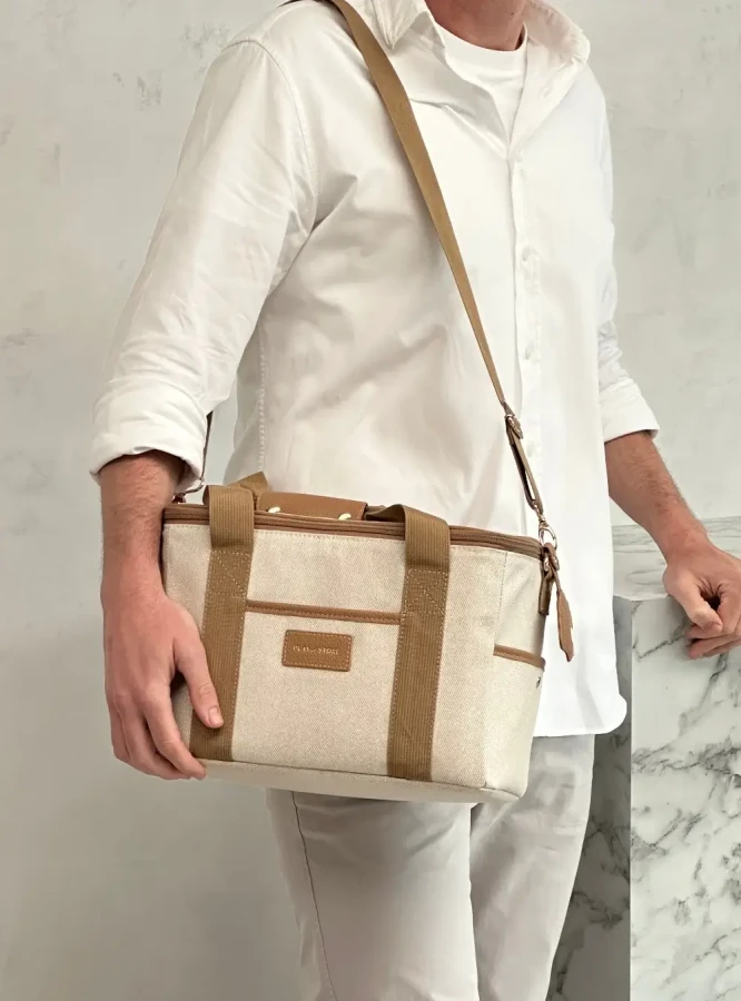 Torba termiczna na lunch Premium - Brown / Play&Store