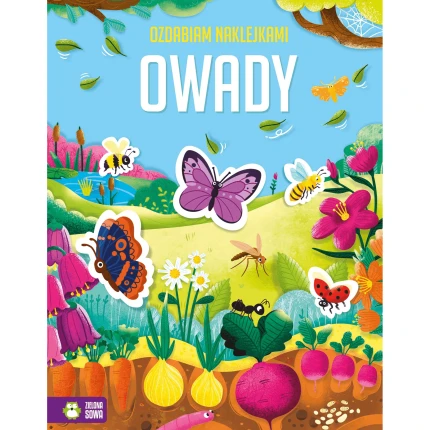 Ozdabiam naklejkami. Owady / Wydawnictwo Zielona Sowa