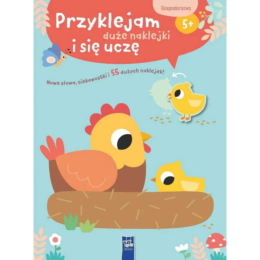 Przyklejam duże naklejki i się uczę. Gospodarstwo / YOYO BOOKS