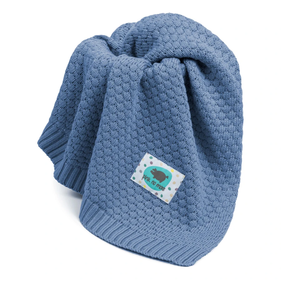 Kocyk BUBBLE blue / Pink no More