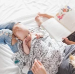 Otulacz muślinowy BOTANIC 100x120 / Pink no More