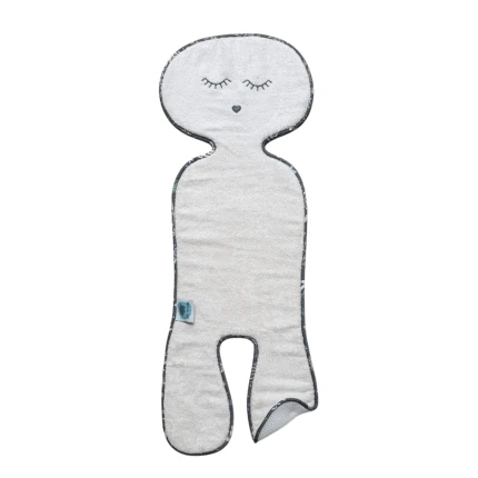 Wkładka bambusowa do fotelika ECRU & BOTANIC 0-12 miesięcy / Pink no more