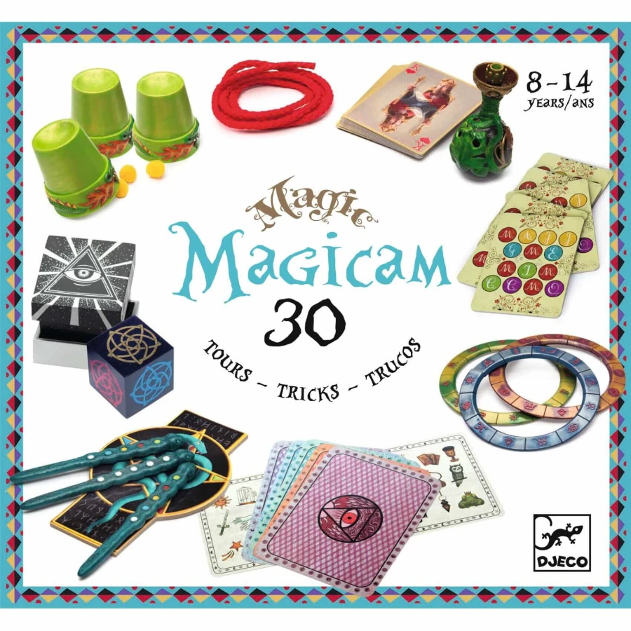 Zestaw 30 magicznych sztuczek Magicam / Djeco