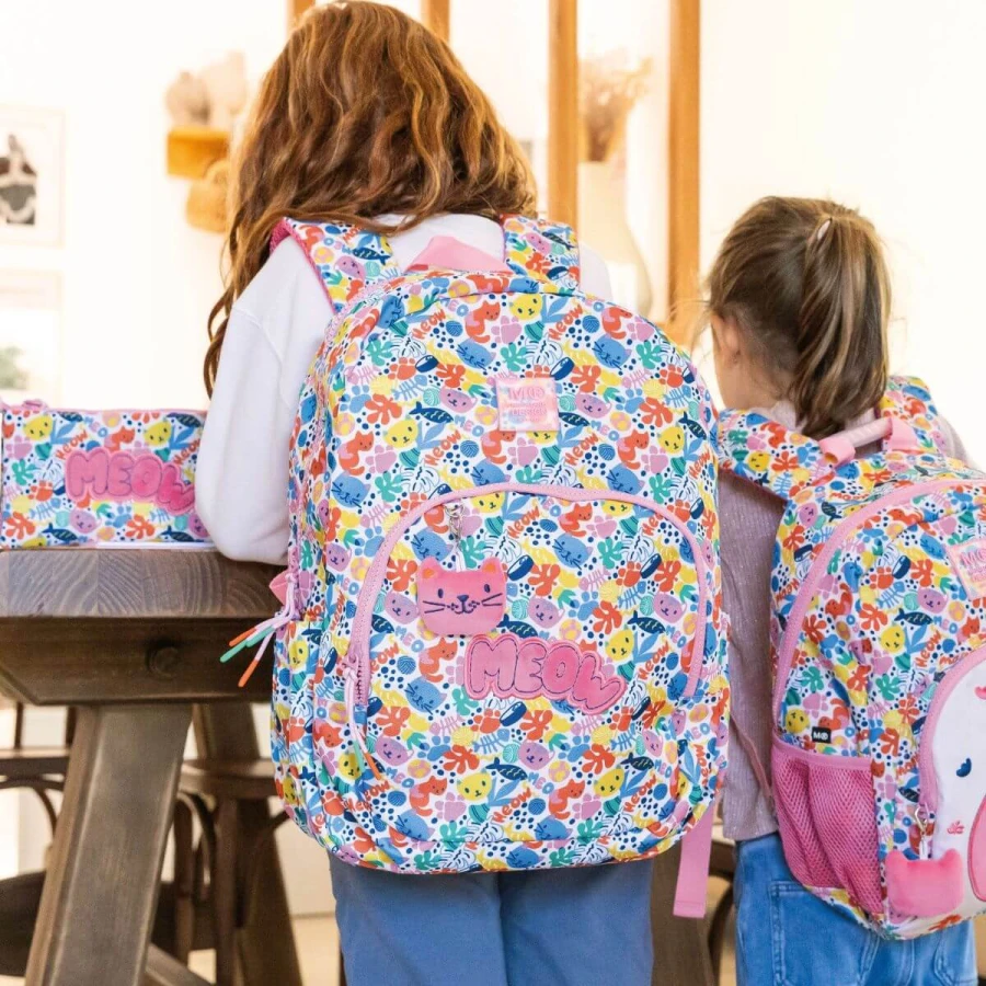 Plecak dwukomorowy Roma Matisse Cat, 24L / Miquelrius