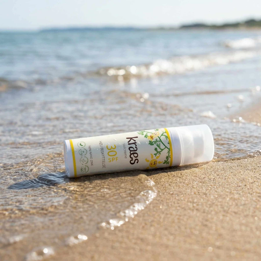 Naturalny krem przeciwsłoneczny SPF 30, 125ml / Kraes