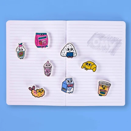 Pachnące gumki do ścierania BUDDIES, różne wzory, 1szt. / OMY