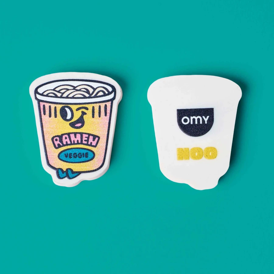 Pachnące gumki do ścierania BUDDIES, różne wzory, 1szt. / OMY