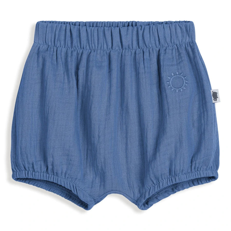 Bloomersy muślinowe - ocean / Pink no more